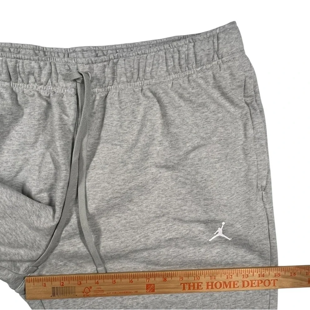 Jordan Dri-FIT Sweatpants Mens XL Gray FV8608-050 Jumpman Joggers Athletic Pants - Picture 9 of 14